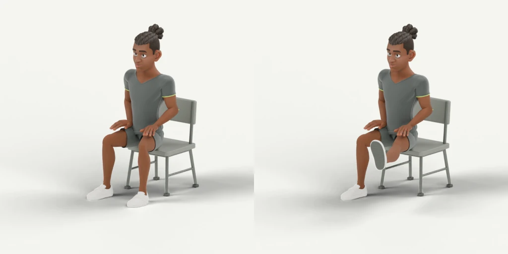 Seated Leg Extensions movement preview