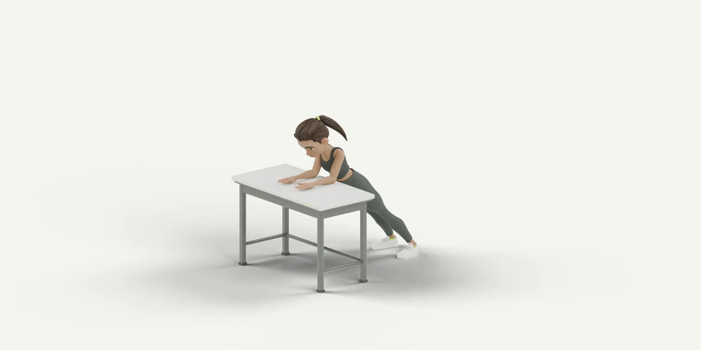 Desk Plank movement preview